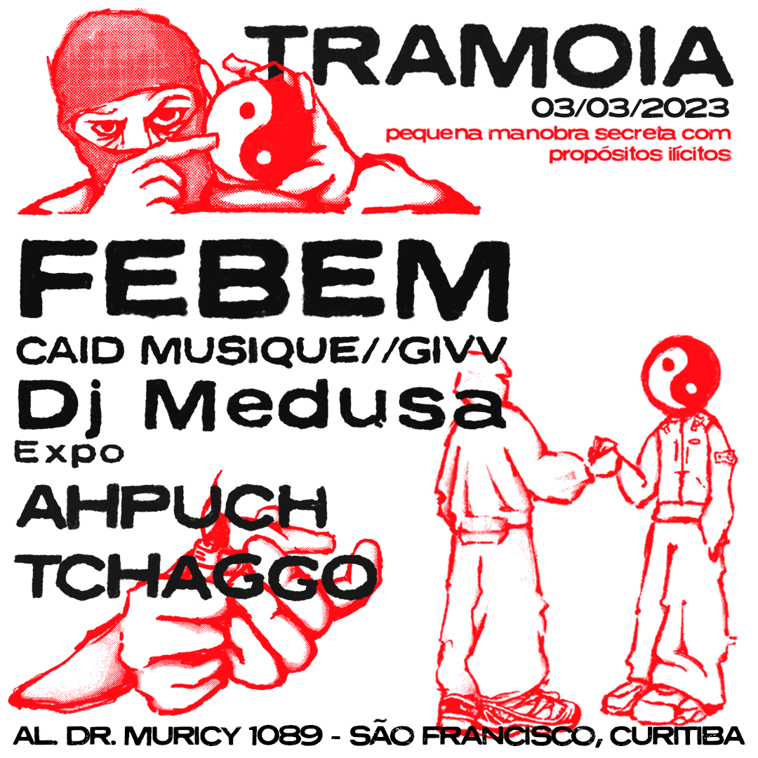 Tramoia convida a Rap Gol para cobrir o show do Febem dia 03/03