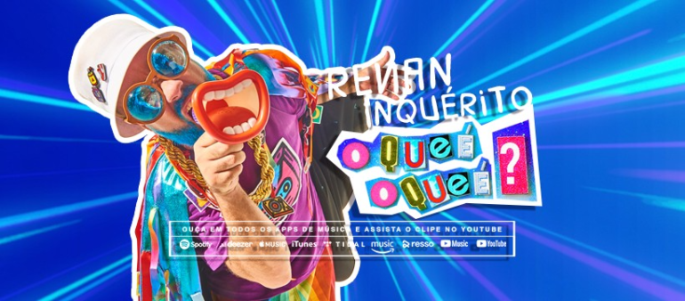 Renan Inquérito apresenta o videoclipe do single “O que é, o que é?”