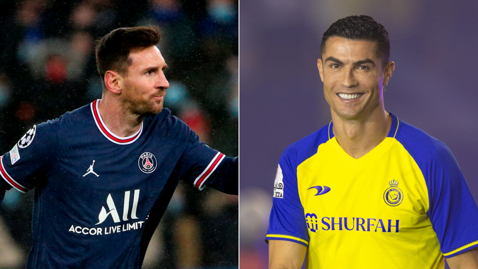 OneFootball e PSG vão transmitir a estreia de Cristiano Ronaldo na Arábia no amistoso contra Messi