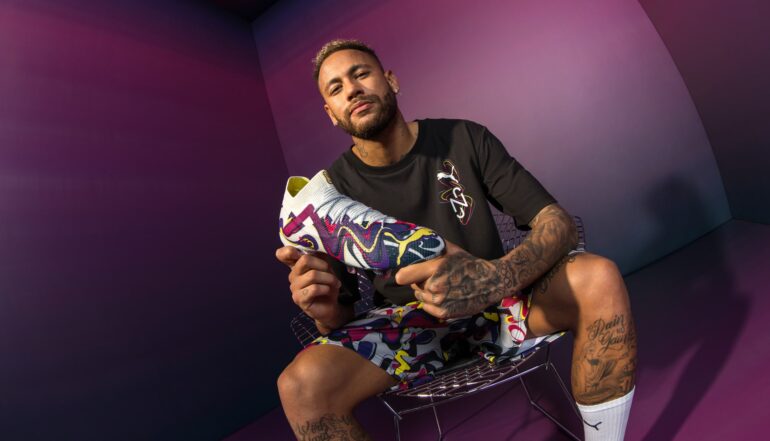 PUMA revela a nova chuteira inspirada na ousadia de Neymar