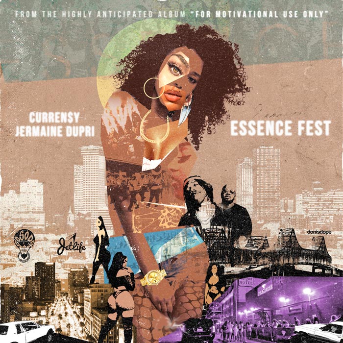 Curren$y e Jermaine Dupri se conectam para o single “Essence Fest”