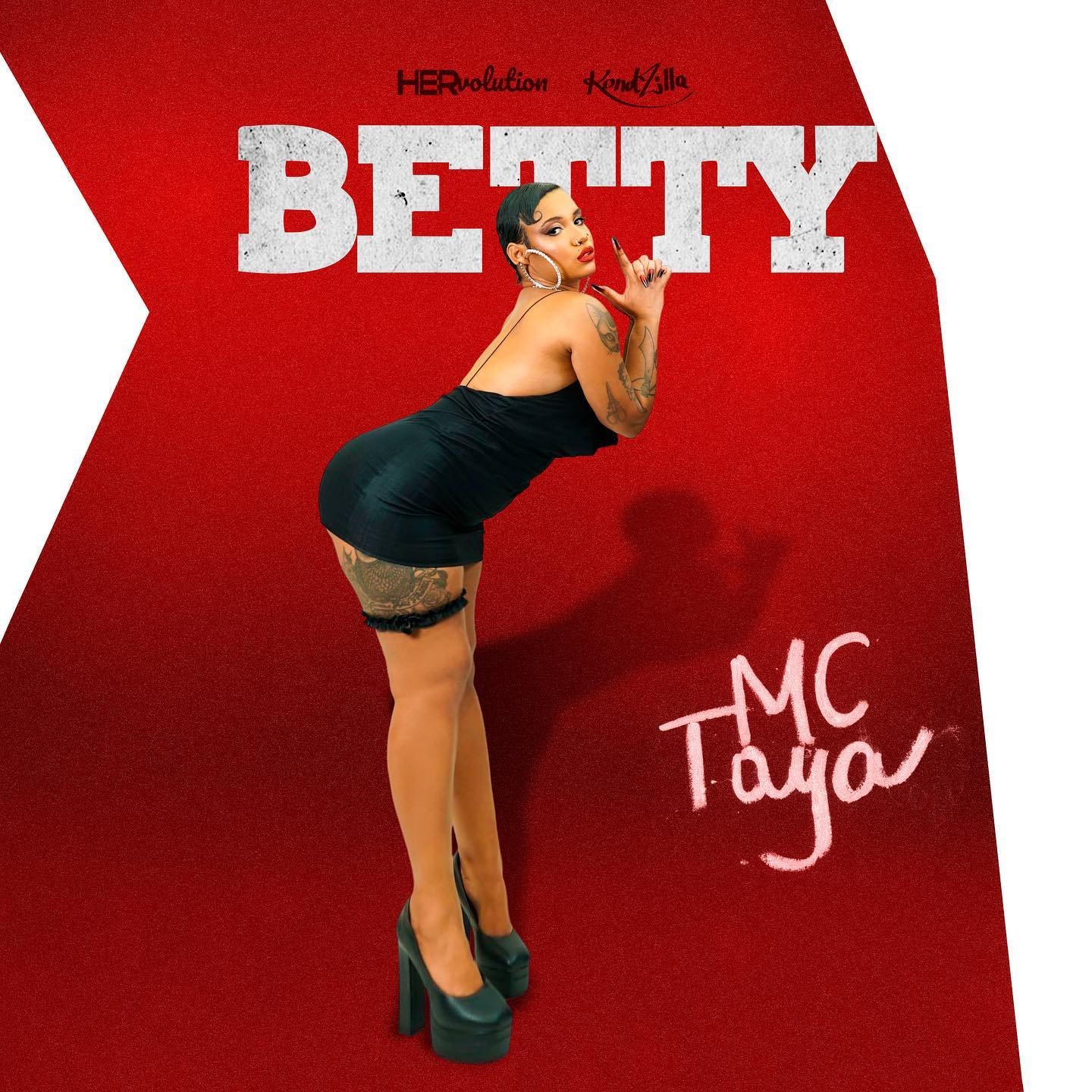 Com referências ao funk, rap, rock e trap,  MC Taya lança “Betty”, seu primeiro EP de carreira