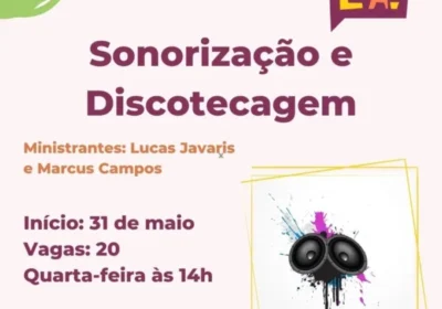 Escola Popular de Artes da UFRRJ abre este mês inscrições para oficina de sonorização de discotecagem