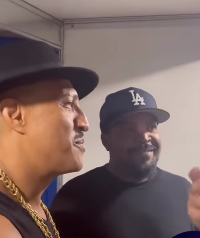 Mano Brown encontra Ice Cube em São Paulo; será que teremos uma música em parceria?