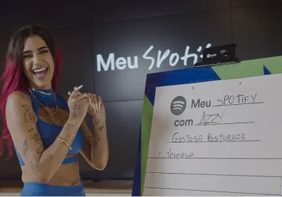 Azzy revela suas faixas favoritas e surpreende fãs no Spotify!