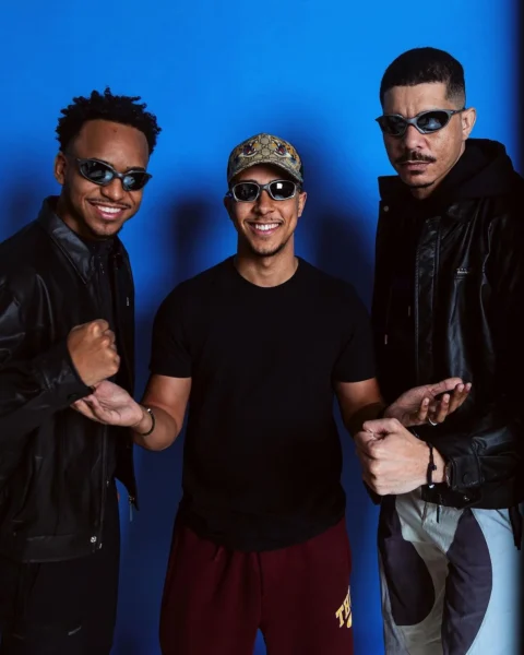 Kyan, DJ Mu450 e Lucas Zetrê estão no nosso perfil desta semana falando sobre o EP “Um Quebrada Inteligente”