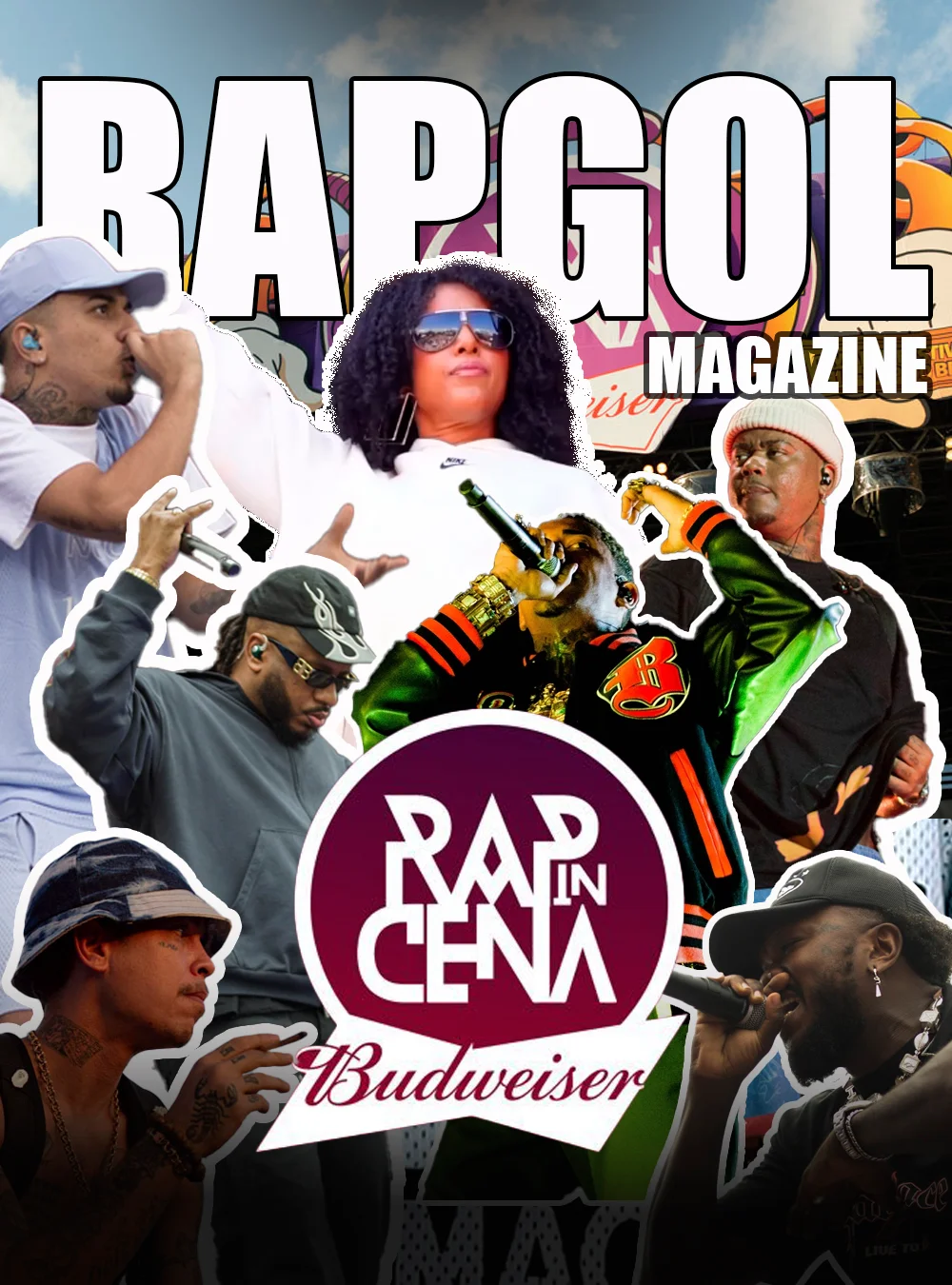 Confira a cobertura do Rap Gol Magazine no Rap In Cena