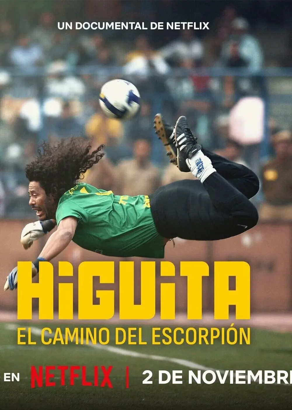 Netflix lança o documetario Higuita: El camino del Escorpión