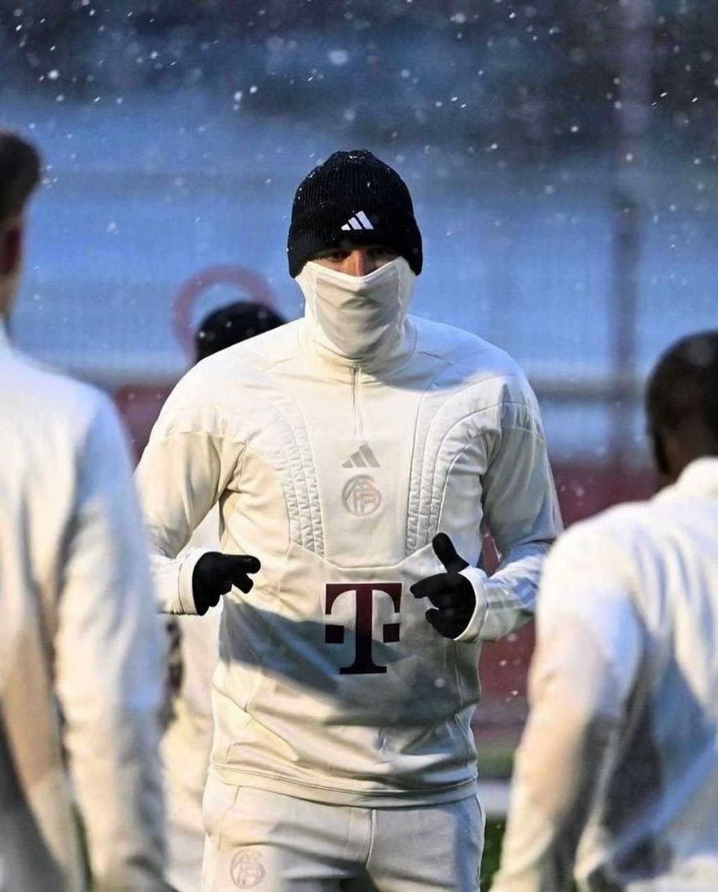 Drillers? Jogadores do Bayern de Munique foram vistos Coleção de Inverno