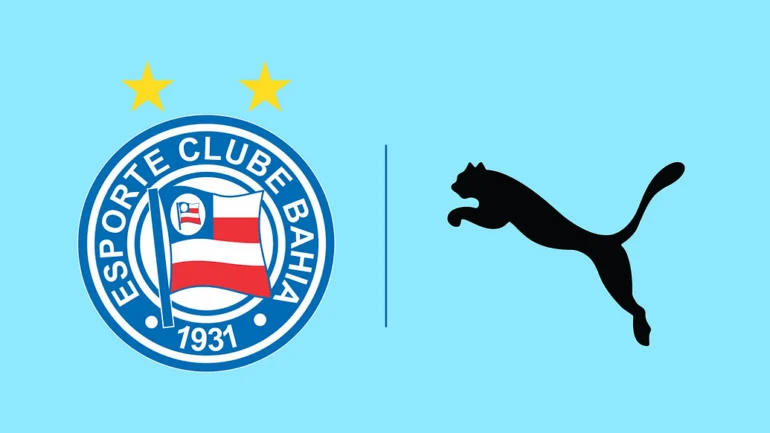 Bahia vestirá PUMA a partir de 2025: novos uniformes e expansão no futebol brasileiro
