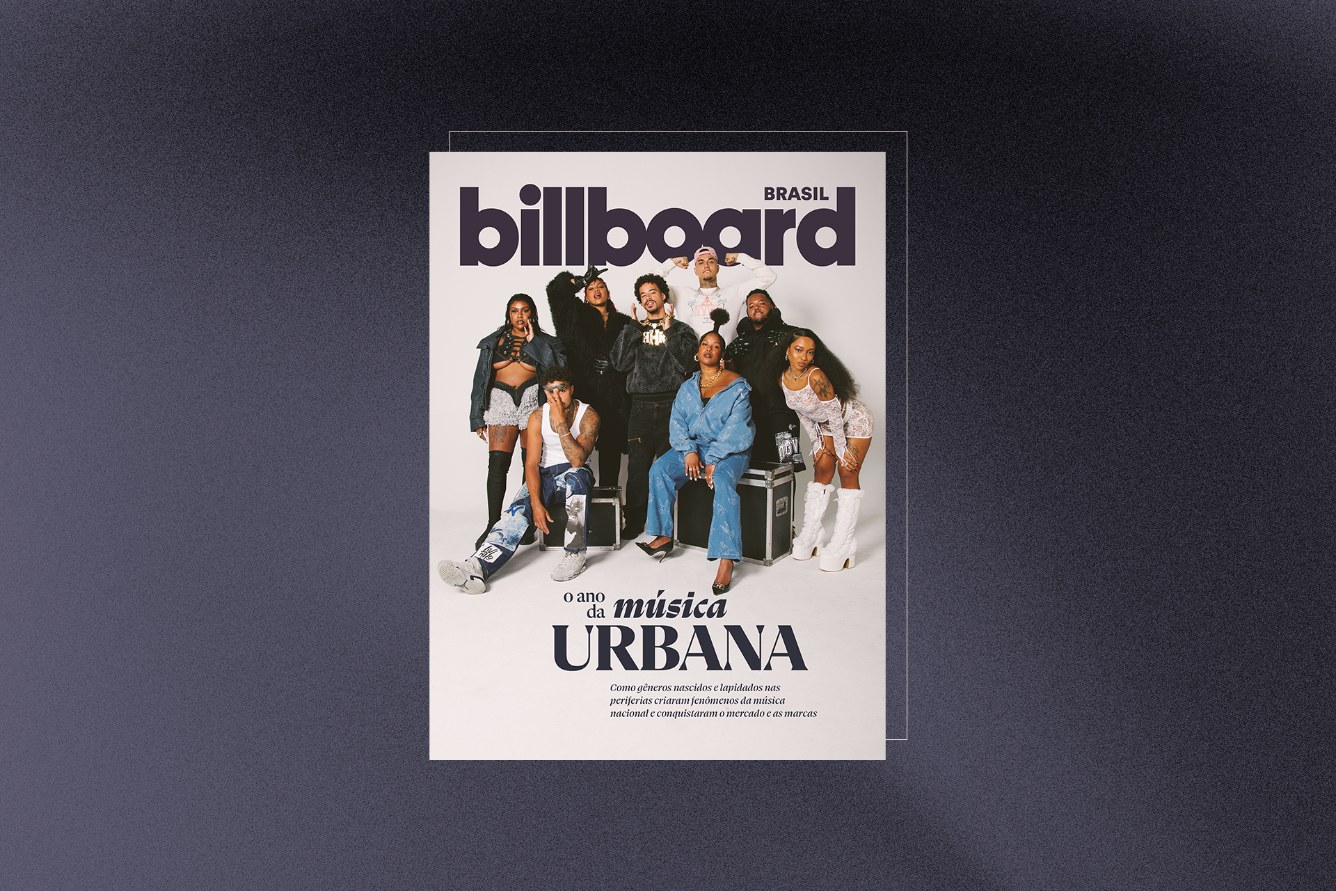 Vulgo FK, Duquesa, L7nnon, Slipmami, N.I.N.A, Veigh, Livinho e MC Luanna estão na capa da Billboard Brasil