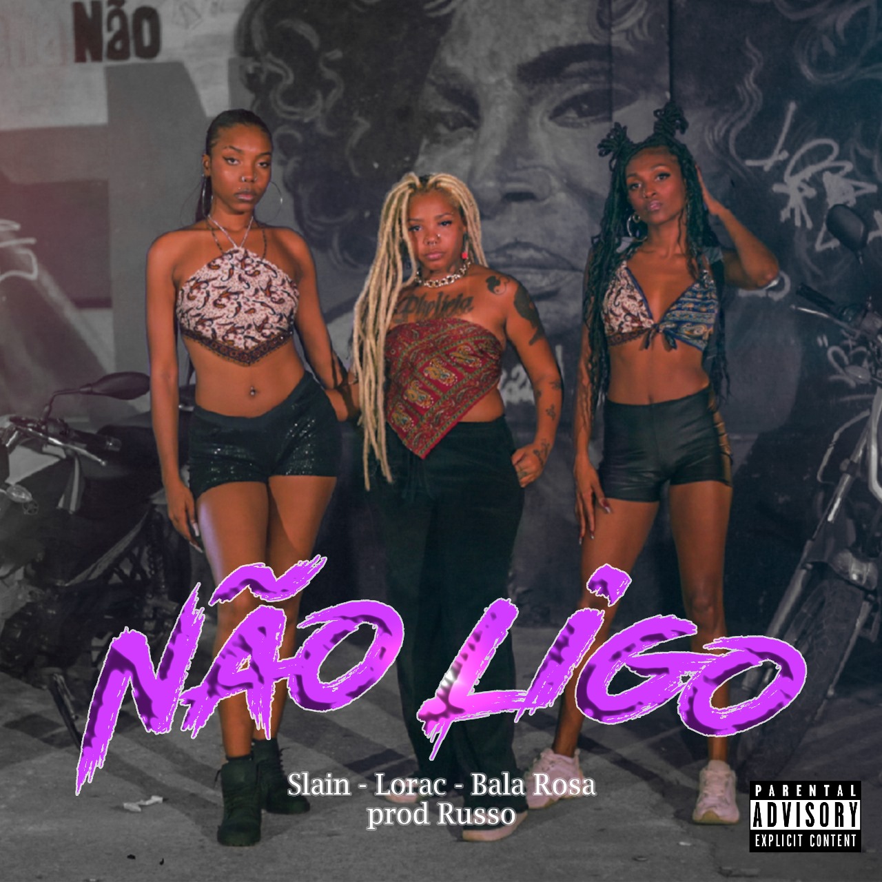 Single “Não ligo” une Slain, Lorac e Bala Rosa: Três Artistas, Uma Mensagem Poderosa com a produção de PRODrusso