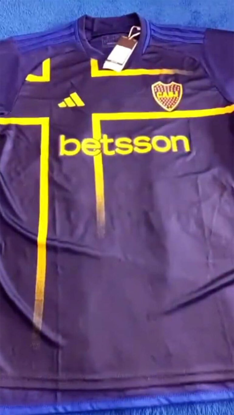 Vaza a Suposta Nova Terceira Camisa do Boca Juniors para 2024, Assinada pela Adidas