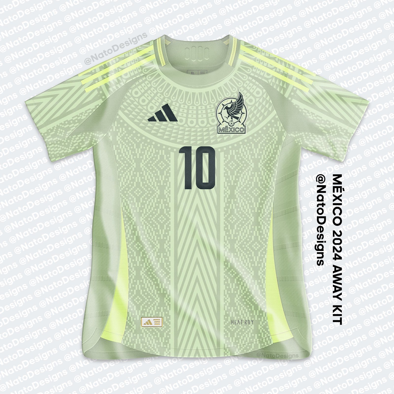 Coisa linda!! Vaza o novo uniforme reserva da seleção do México