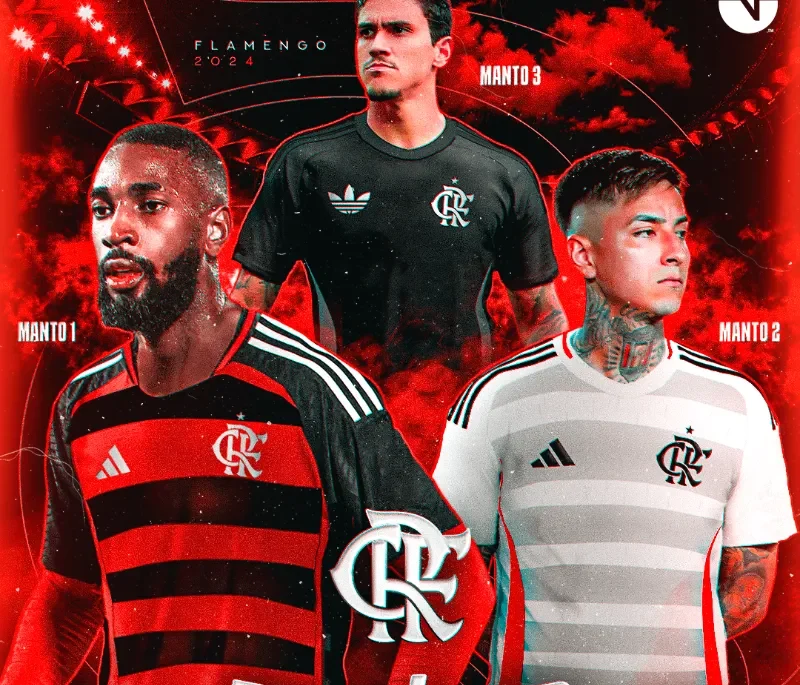 Novas Camisas do Flamengo 2024