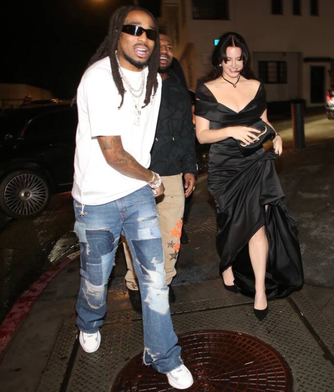 Quavo e Lana Del Rey foram vistos juntos em Los Angeles