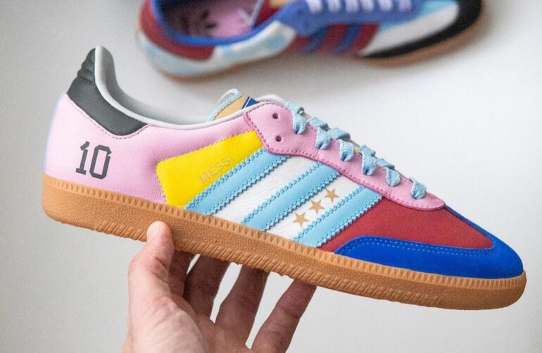 Stepkicks cria adidas Samba especial “What The Messi”