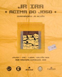 Exposição “Acima do Jogo” de JR. IRA na Zona Norte Carioca