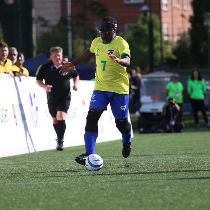 Jefinho: Do sonho de criança ao estrelato do Futebol 5 para Cegos