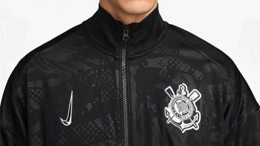 Jaqueta e moletom da Nike para o Corinthians em 2024-2025