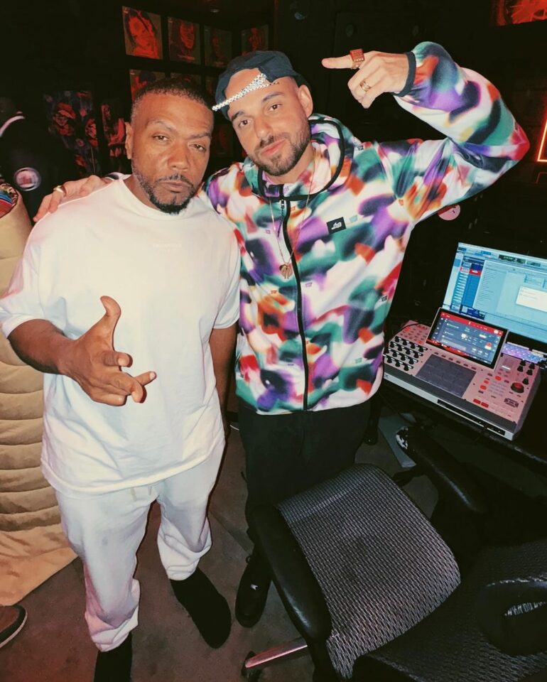 Papatinho e Timbaland estiveram produzindo juntos em Los Angeles