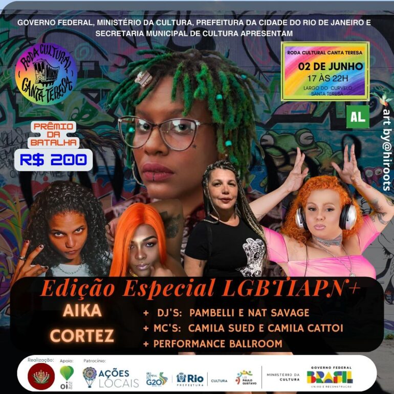 A Roda de Rima é para Todes: “Canta Teresa” promove sua primeira edição LGBTQIAPN+