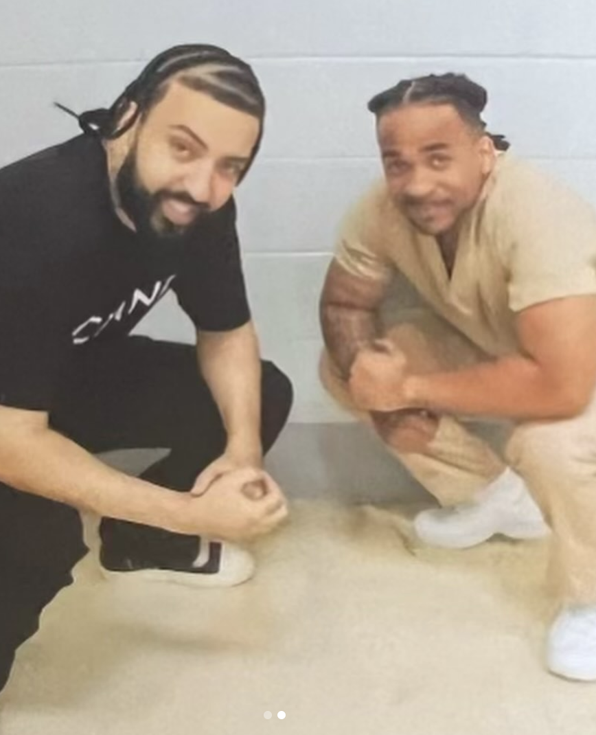 French Montana Visita Max B na Prisão, Causa Alvoroço nas Redes Sociais