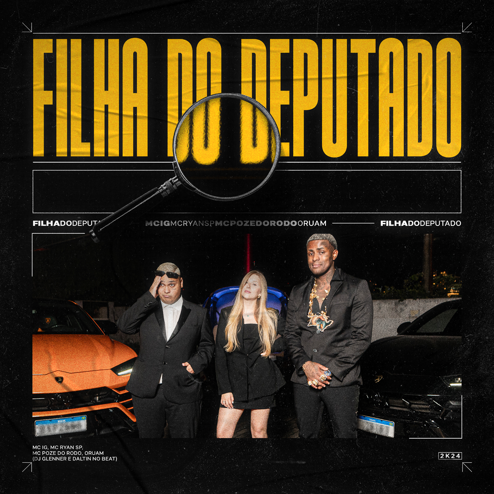 MC Ryan SP e MC IG lançam juntos o single “Filha do deputado”