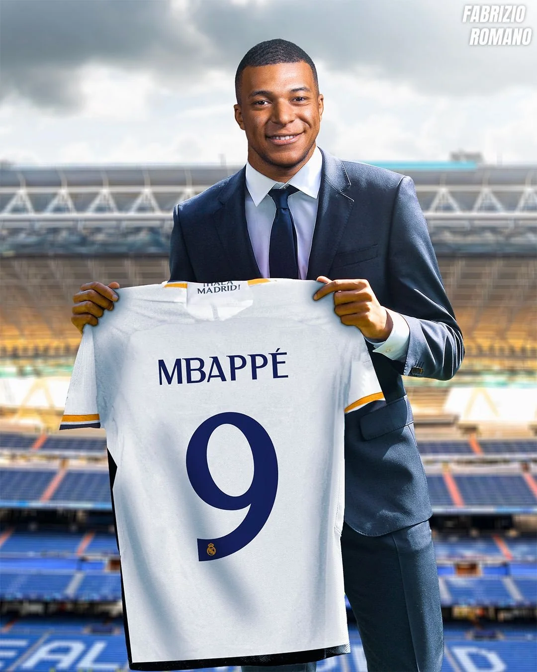 Mbappé Usará a Camisa 9 do Real Madrid por Apenas Uma Temporada