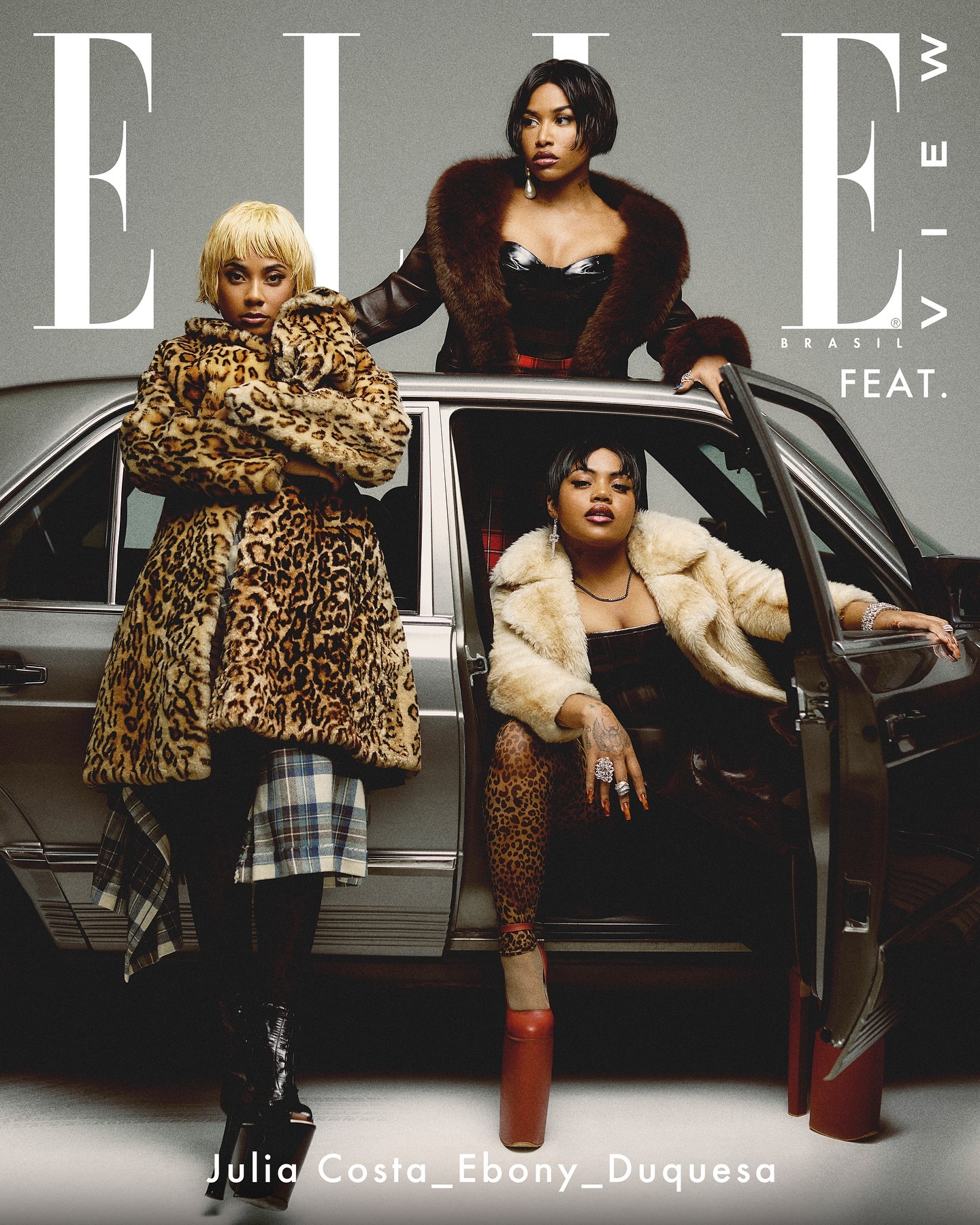 Duquesa, Ebony e Ajuliacosta estão na capa da ELLE Brasil  e Encarnam “Gangstars” em Homenagem ao Rap dos Anos 80