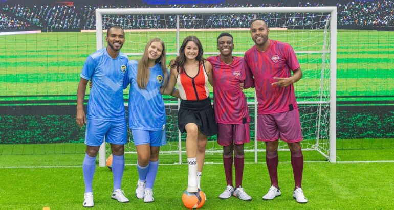 “Futeboleria” estreia no Gloob com atletas e tecnologia de ponta