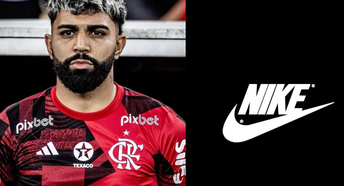 Gabigol encerra contrato de 10 anos com a Nike