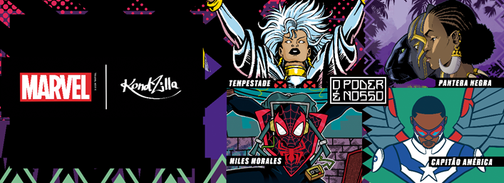 Segunda Edição do Projeto “Marvel – O Poder É Nosso”  Anuncia Parceria Musical com a Kondzilla  e Exposição