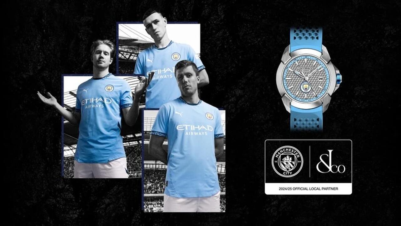 Manchester City anuncia parceria com Jacob & Co para relógios de luxo inspirados no clube