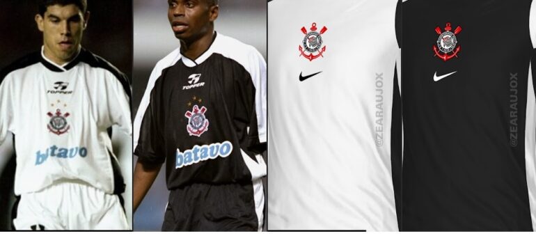 Corinthians celebra 25 anos do título mundial com novos uniformes 2025-2026