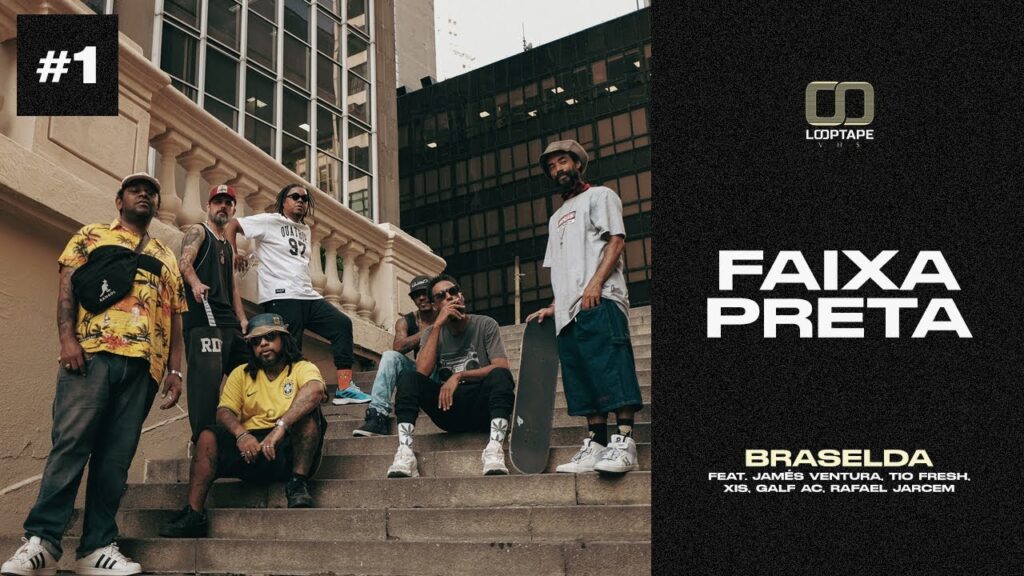 Braselda reúne Jamés Ventura, Tio Fresh, Xis, Galf AC e Rafael Jarcem em faixa inédita