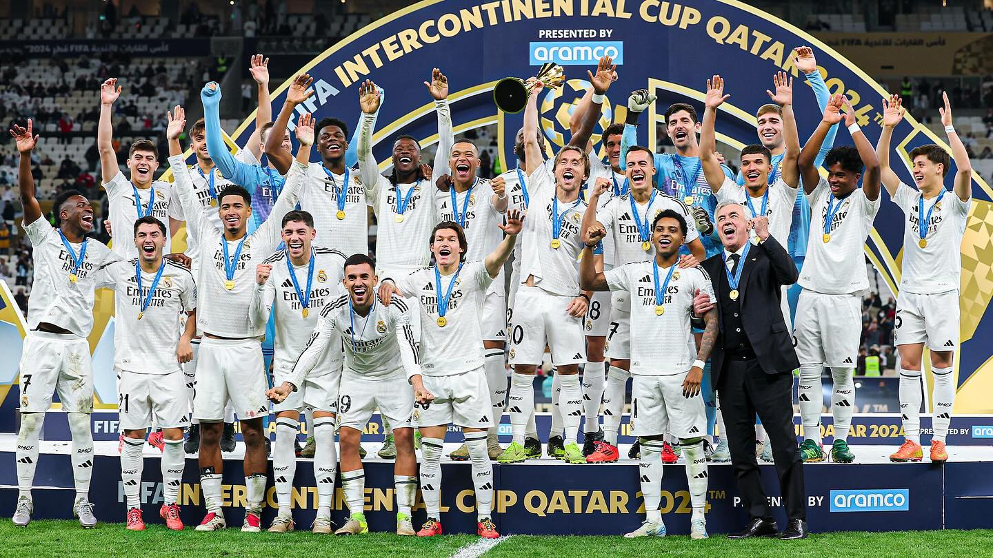 Com Vini Jr., Rodrygo e cia, Real Madrid conquista a Copa Intercontinental
