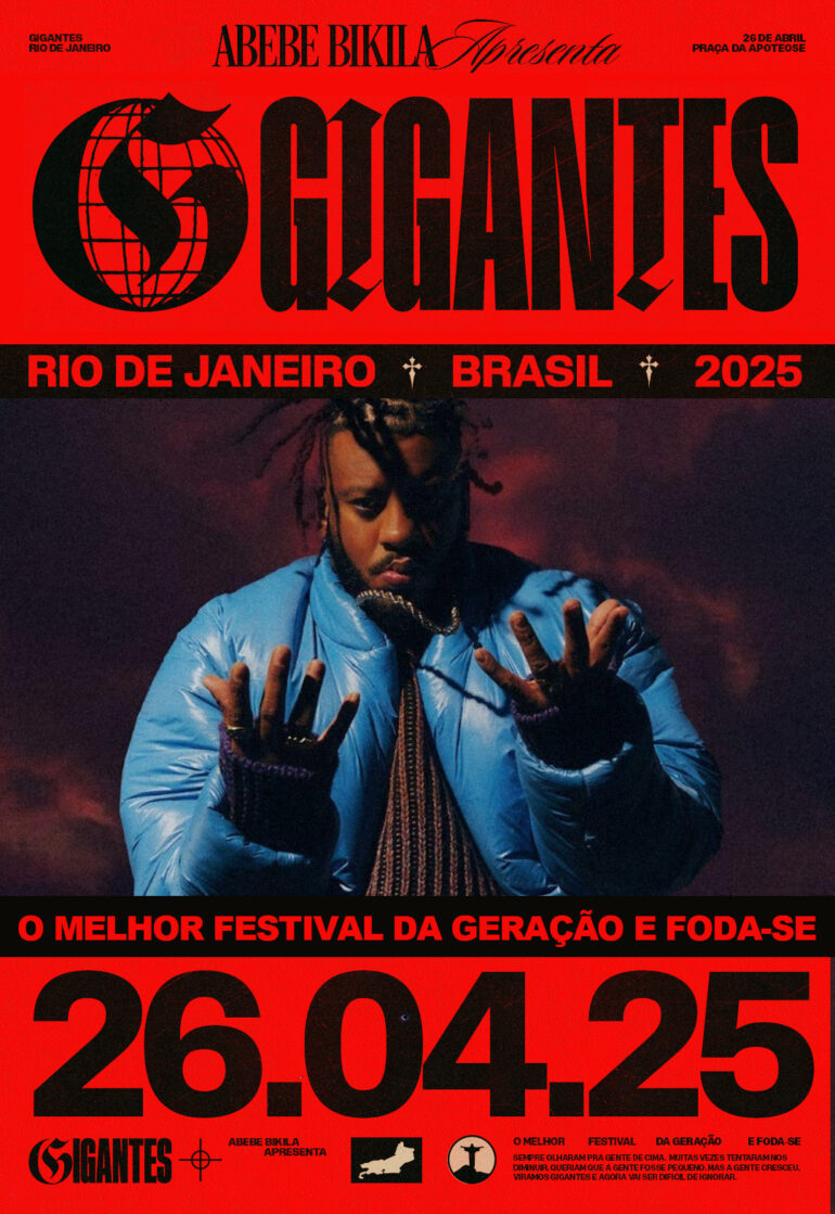 Festival GIGANTES: BK’ lança marco anual para o rap nacional