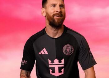 Inter Miami revela nova camisa reserva “Fortitude” para a temporada 2025 com Lionel Messi