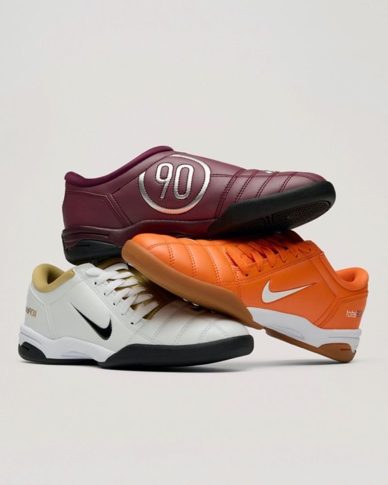 Nike oficializa o retorno das icônicas Total 90 III em três novas colorways