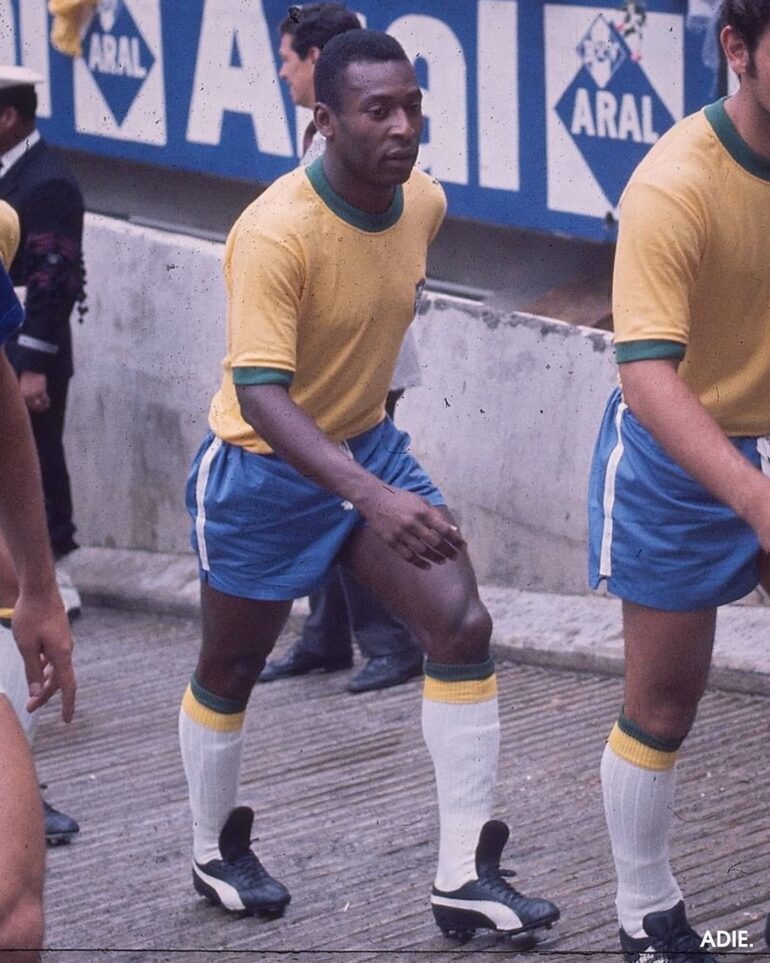 O dia em que Pelé apresentou a Puma para o mundo por US$ 120 mil