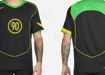 Vazou o visual da camisa Total 90 inspirada na seleção brasileira  2025