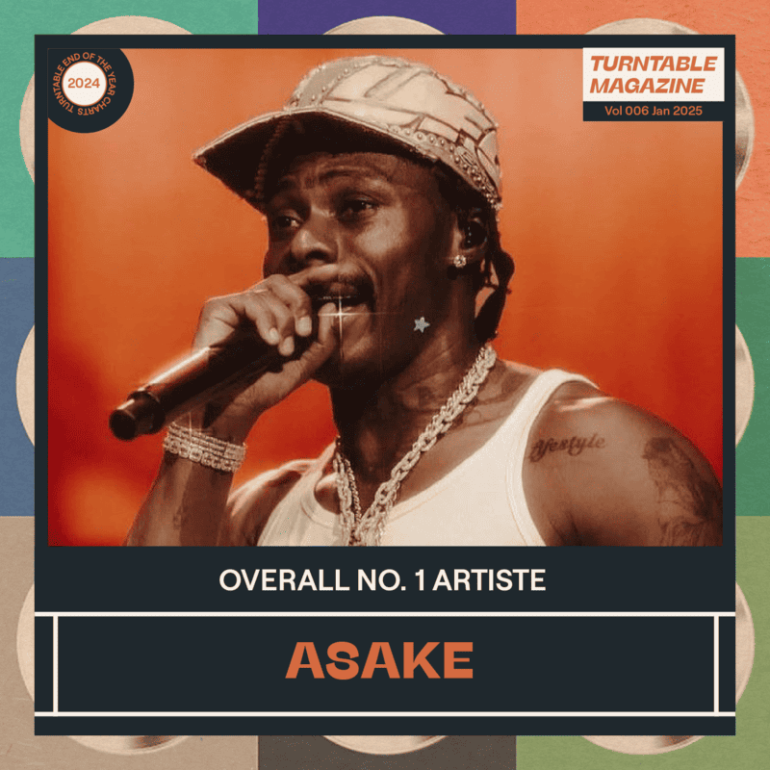 Asake é o artista mais escutado da Nigéria em 2024