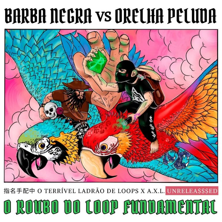 Barba Negra e AXL mergulham no RAP em nova parceria “O roubo do Loop fundamental”