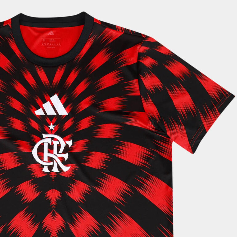 Flamengo revela camisa pré-jogo 2025