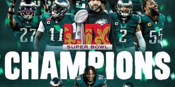 Philadelphia Eagles encerram sonho do tricampeonato dos Chiefs e conquistam o Super Bowl LIX