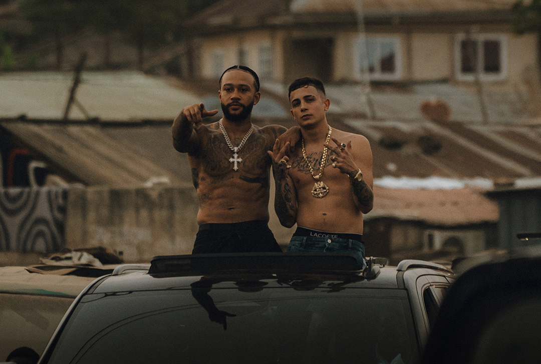 MC Hariel e Memphis Depay lançam EP “Falando com as Favelas”