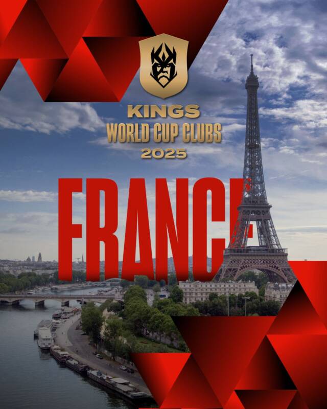 França sediará a Kings World Cup Clubs 2025