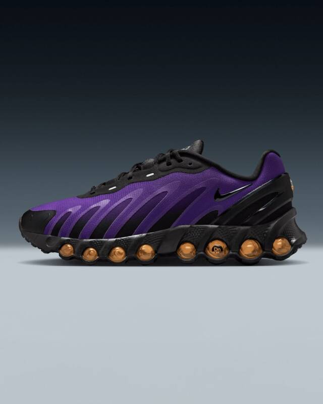 O novo Air Max DN8 da Nike chega na colorway “Fierce Purple”, evocando as Esferas do Dragão