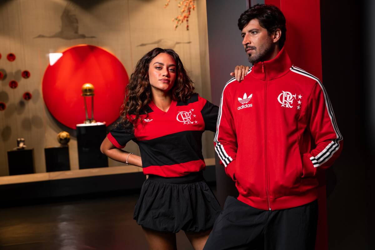 adidas Originals e Flamengo lançam coleção inspirada no Mundial de 81